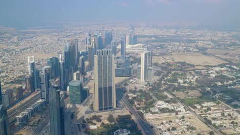 dubai-center-sunny-shadows-time-lapse