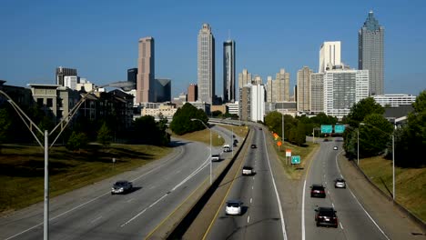 Slow-Motion-Skyline-von-Atlanta