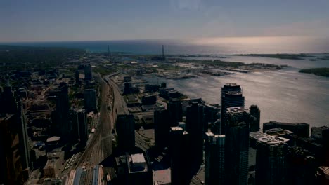 Toronto's-Downtown-from-a-Bird's-Eye-View