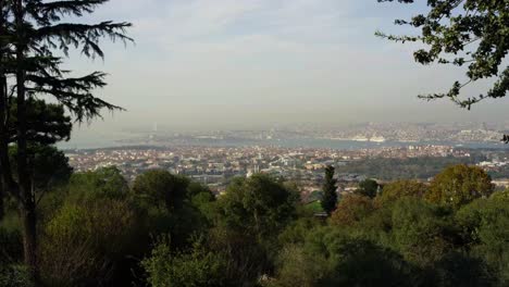 Vista-aérea-de-Estambul,-Turquía