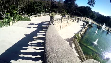 Treppe-im-Park-der-Ciutadella-barcelona