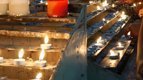 Candles-in-church