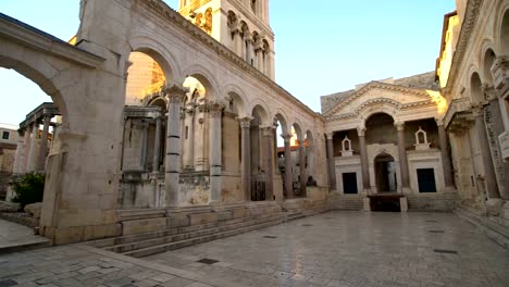 Diocletian's-Palace-,-Split-,-Croatia