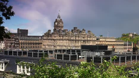 Panoramic-View-of-the-skyline-city-centre-of-Edinburgh-–-Scotland,