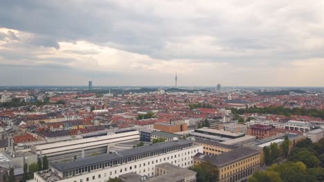 Flying-above-of-Munich