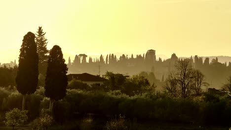 Beautiful-morning-in-Florence-and-its-stunning-country-side-landscape.