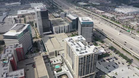 Aéreas-del-centro-de-Houston,-Texas