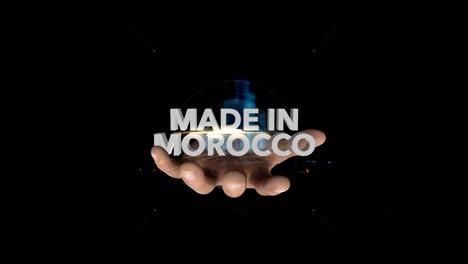 Hand-zeigt-Hologramm---Made-In-Morocco