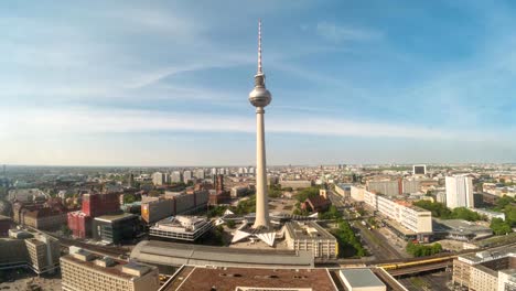 Berlin-Deutschland-Zeitraffer-4K,-Stadt-Skyline-Zeitraffer-am-Alexanderplatz-und-Fernsehturm