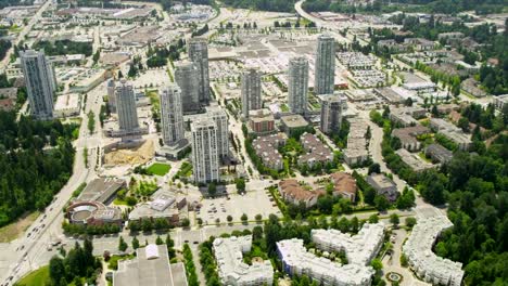 Aerial-city-view-Vancouver-suburbs-apartments