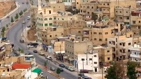 Jordan---Amman-panorama-in-the-early-morning