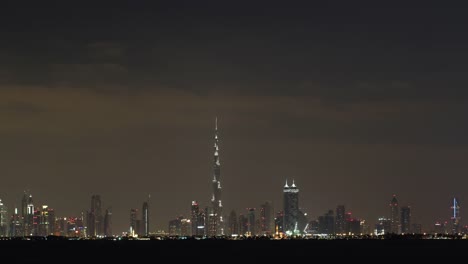 Nachtlicht-panorama-dubai-Innenstadt-von-4-k-Zeitraffer-VAE