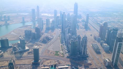 Höchste-view-Zeitraffer-auf-sonnigen-dubai