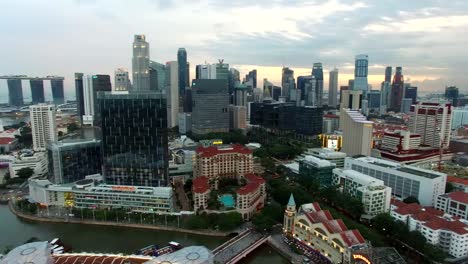 forward-flight-night-aerial-towards-clark-quay