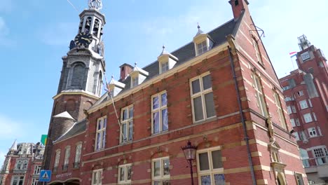 One-of-the-many-buildings-in-the-streets-of-Amsterdam