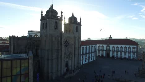 Kathedrale-von-Porto,-Portugal