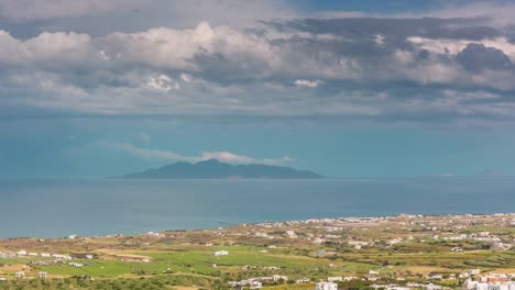 panorama-de-Bahía-de-la-isla-de-santorini-día-soleado-4-tiempo-k-caer-Grecia