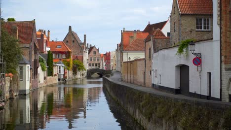 Vista-del-Brujas-de-Bélgica-de-la-ciudad