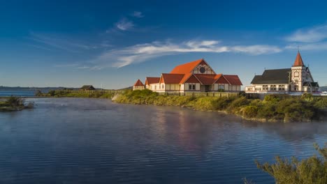 Kirche-in-Rotorua-timelapse