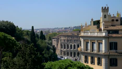 Stadt-Zentrum-von-Rom,-Italien,-Europa