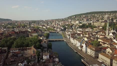 sunny-day-zurich-center-famous-central-district-riverside-aerial-panorama-4k-switzerland