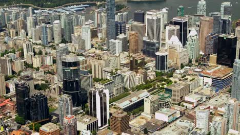 Aerial-view-over-Vancouver-City-Harbour