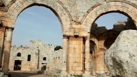 Syria---Church-of-St.-Simeon,-Qal'a-Sim'an