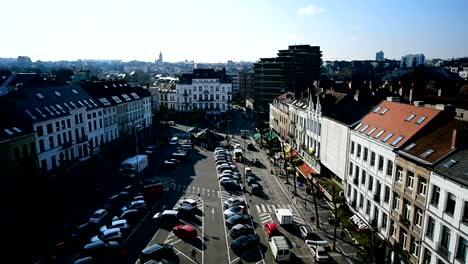 Tagsüber-video-mit-den-Jourdanplein-in-Brüssel