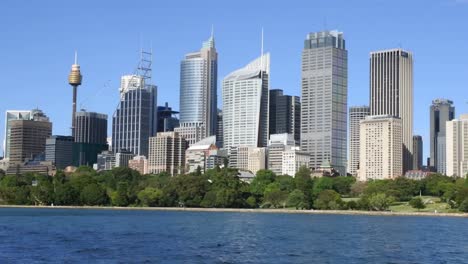 Skyline-von-Sydney-zentraler-Geschäft-Bezirk-Australien