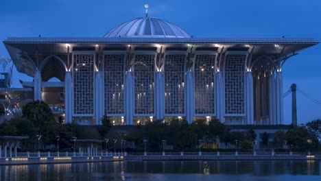 Time-Lapse----Sunset-at-a-mosque