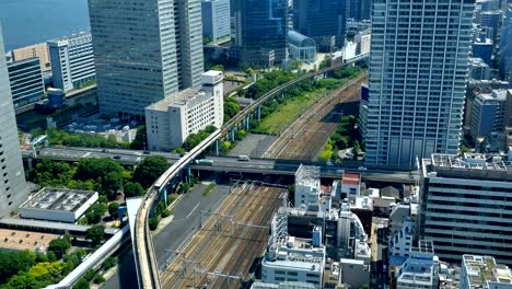 Landschaft-der-Stadt-Tokio