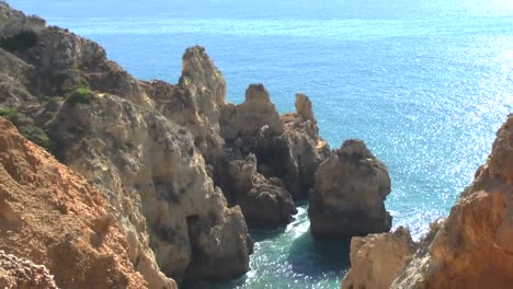 Algarve-coast-at-Lagos-Portugal