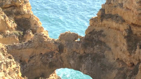 Die-Küste-der-Algarve-in-Lagos-Portugal