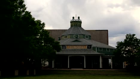 Klassische-alte-Elitch-Theatre-in-Denver,-Colorado-(Zeitraffer)