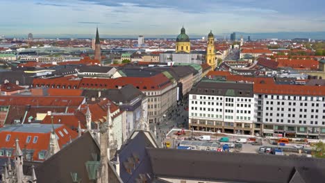 Theatinerkirche-in-Munich-city,-Bavaria