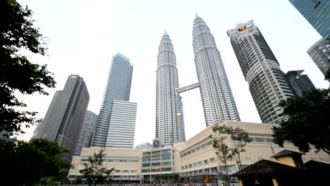 Petronas-twin-towers-is-famous-landmark-of-Kuala-Lumpur