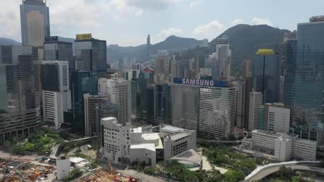 4K-aerial-view-footage-of-Central-district-in-Hong-Kong