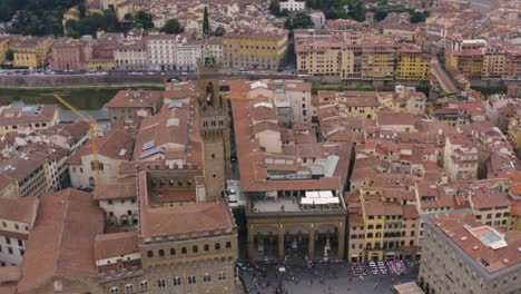 Aerial-View-of-Palazzo-Vecchio---Florence