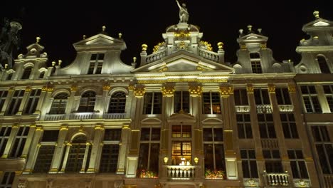 Belgien-Brüssel-Nacht-Blick-auf-die-Stadt