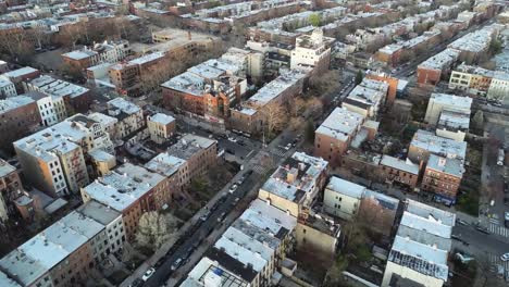 Aerial-of-Gowanus,-Brooklyn