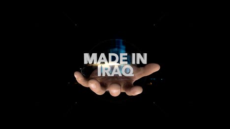 Hand-Reveals-Hologram---Made-In-Iraq