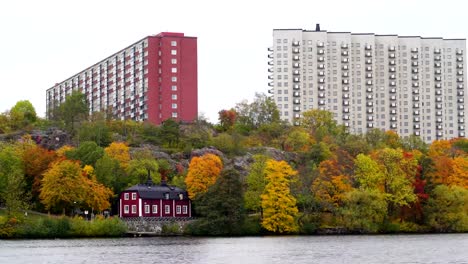 The-tall-hotels-on-the-city-of-Stockholm-in-Sweden