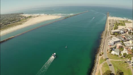 Aerial-Shot-of-Mission-Bay-in-San-Diego