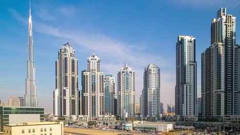 burj-khalifa-view-from-dubai-business-bay-time-lapse