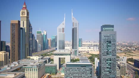 sheikh-Straße-Zeitraffer-von-dubai-Stadt