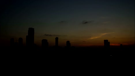 Tel-Aviv-Stadt-sunset-time-lapse