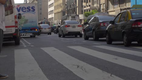 Traffic-Downtown-Florida-street-Buenos-Aires