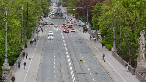 München-Verkehr-Draufsicht