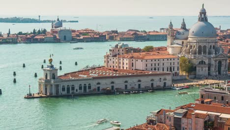 italy-venice-sunny-day-santa-maria-della-salute-basilica-campanile-view-point-panorama-4k-time-lapse