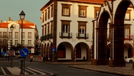 Puertas-de-la-ciudad,-Sao-Miguel,-Azores,-Portugal